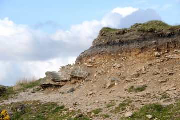 Erosion in der Natur
