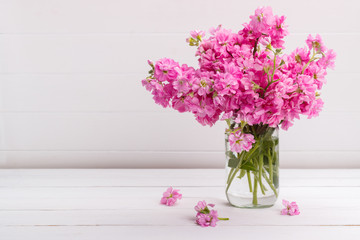 Bouquet of flowers matthiola
