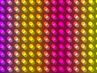 Abstract bright circles pattern background