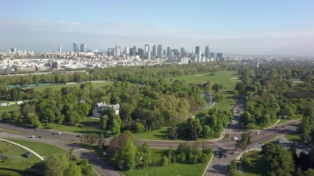 Paris La D&eacute;fense vue d'en haut