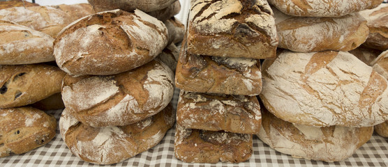 Fresh Bread at a Food Festival