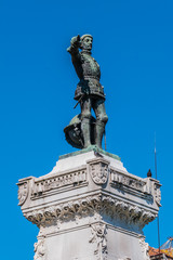 Monument to Prince Henry the Navigator (1900), Porto, Portugal.