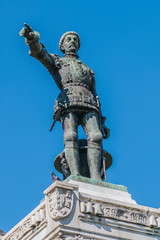 Fototapeta na wymiar Monument to Prince Henry the Navigator (1900), Porto, Portugal.