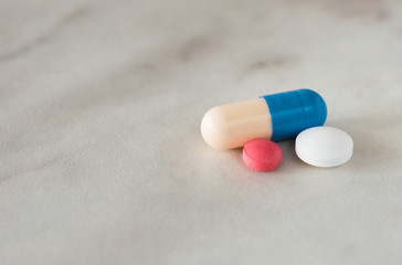 electrocardiogram and pills