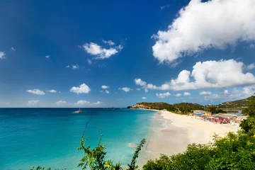 Foto op Plexiglas Idyllic beach at Caribbean © BlueOrange Studio