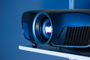 Closeup of projector