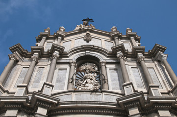Fototapeta na wymiar Kathedrale, Catania, Sizilien, Italien