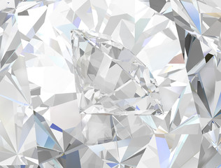 Diamond jewel (high resolution 3D image)