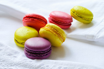 Colorful macaroons