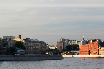 Bersenevskaya embankment and Patriarshy Bridge, Moscow 