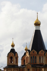 A cathedral in Desnogorsk town, Russia 