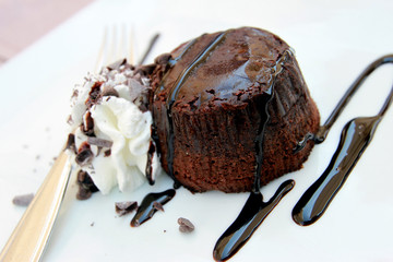 Tortino al cioccolato