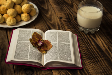 the bible cookies and milk