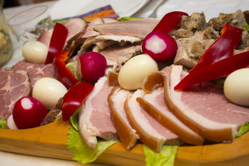 Traditonal hungarian food