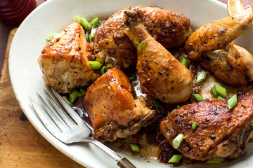Roasted chicken