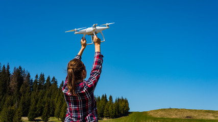 Dron wakacje aparat  © BlackMediaHouse