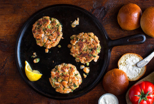 Shrimp Burgers