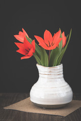 Kleine Tulpen (Vase)