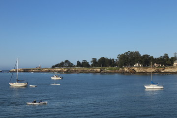 Fototapeta na wymiar Santa Cruz Bay