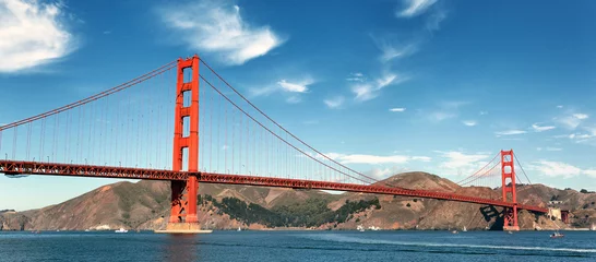 Papier Peint photo Pont du Golden Gate Golden Gate Bridge in San Francisco