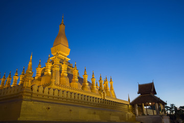 LAOS VIENTIANE PHA THAT LUANG