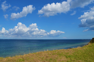 Coast of Schleswig-Holstein with view to the sea