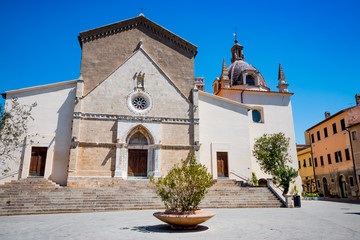 Fototapeta premium Dans le village de Orbetello en Toscane
