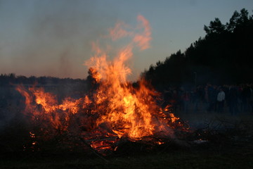 Obraz premium Frühlingsfeuer