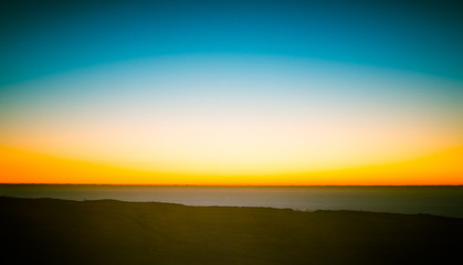 Fototapeta na wymiar sea sunset 