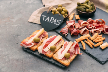  Tapas on Crusty Bread