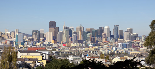 Fototapeta na wymiar San Francisco cityscape.
