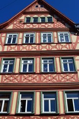 Fototapeta na wymiar Altstadt Wertheim im Main-Tauber-Kreis