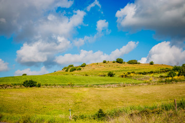 Paysage du val d'Orcia en Toscane