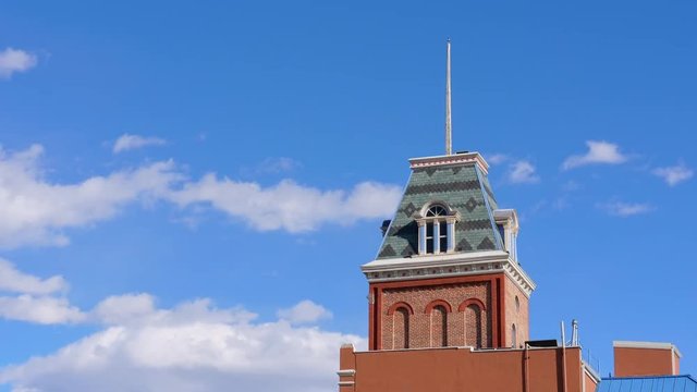 Architecture and Clouds Timelapse
