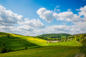 Paysage du Val d'Orcia en Toscane
