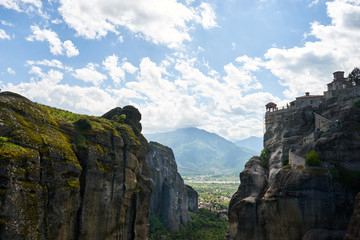 Great Monastery of Varlaam on the high rock in Meteora, Thessaly, Greece
