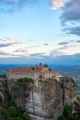 Fototapeta na wymiar The Monastery of Saint (Agios) Stefanos at Meteora, Greece