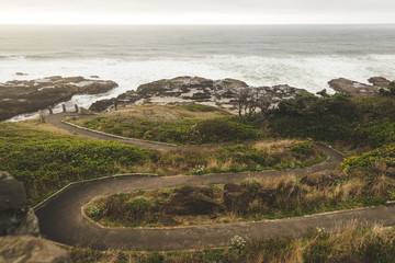 Winding Path To Shoreline