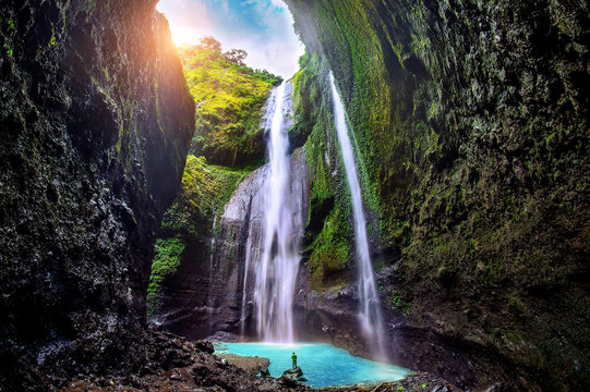 Madakaripura Waterfall is the tallest waterfall in Java and the second tallest waterfall in Indonesia.