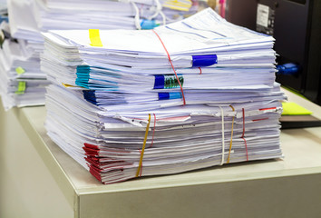 Stack of paper