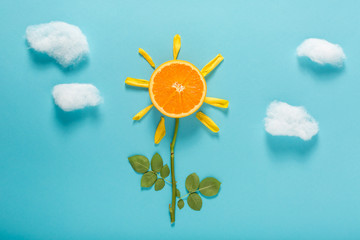 Flower design concept