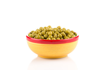 Marinated green peas