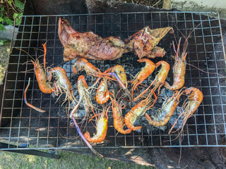 grilled shrimp