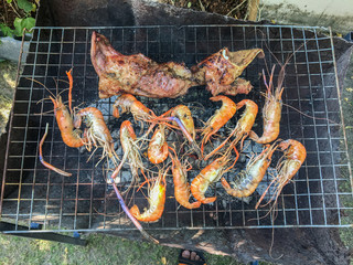 grilled shrimp