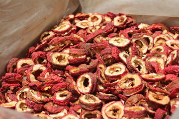 Dried Hawthorne Fruit for Tea in Xining City Qinghai Province China Asia