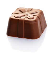 chocolate candies close-up