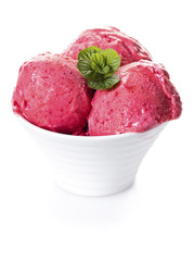 Strawberry strawberry with mint