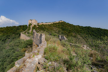 Fototapeta na wymiar The Great Wall (Huairou Xiangshuihu Natural Scenic Area) 8