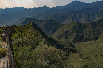 Fototapeta na wymiar The Great Wall (Huairou Xiangshuihu Natural Scenic Area) 2