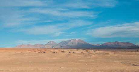 Fototapeta na wymiar Atacama desert, Chile